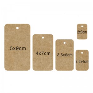 Kraft paper tag