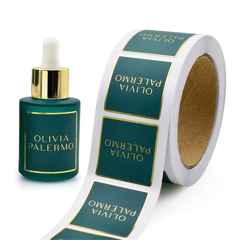 Product label sticker, multi process customized label sticker