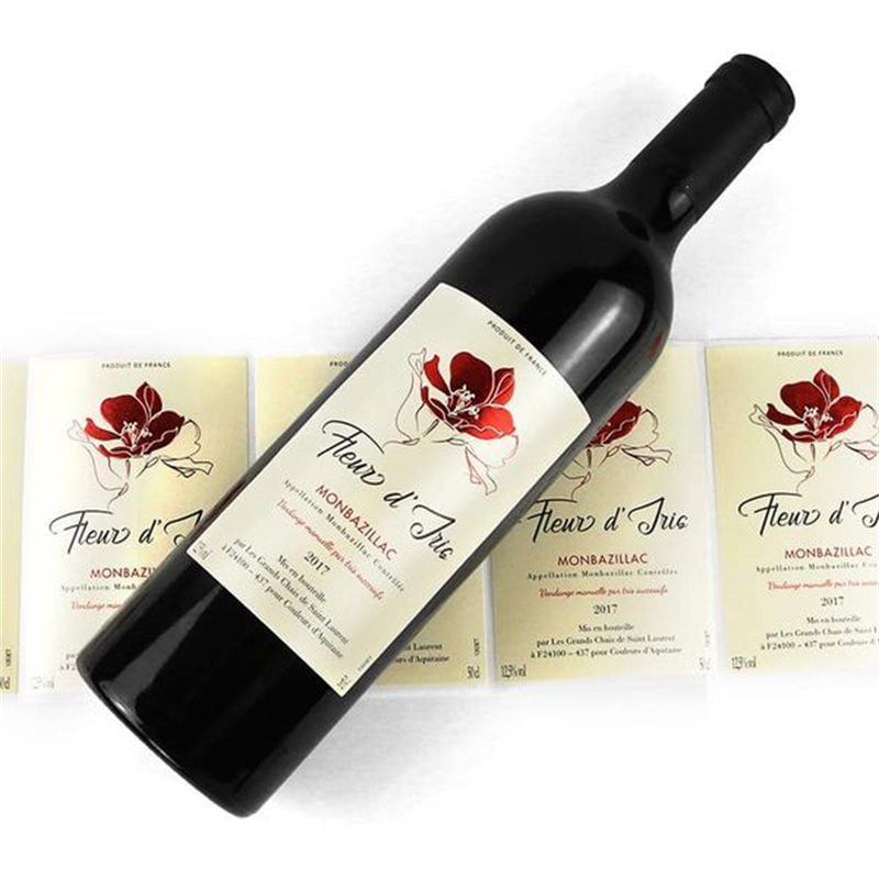 Product label sticker, multi process customized label sticker