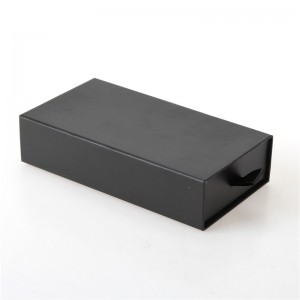 Black drawer box, customized drawer gift box