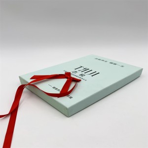 Gift box with ribbon