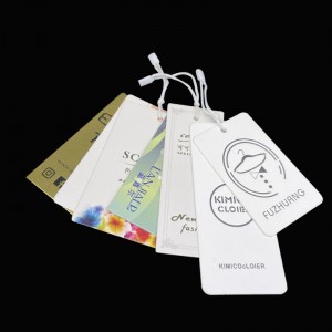 Gilding printing process hanging card