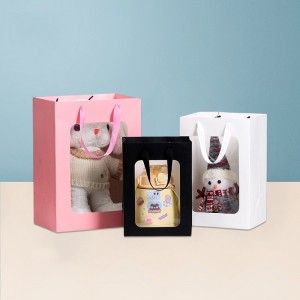 Open window gift paper bag