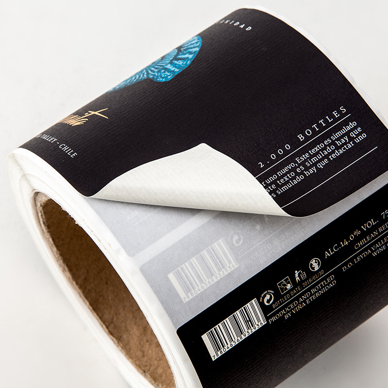 wine label sticker