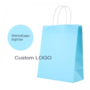 Printable and customized ordinary color paper bag